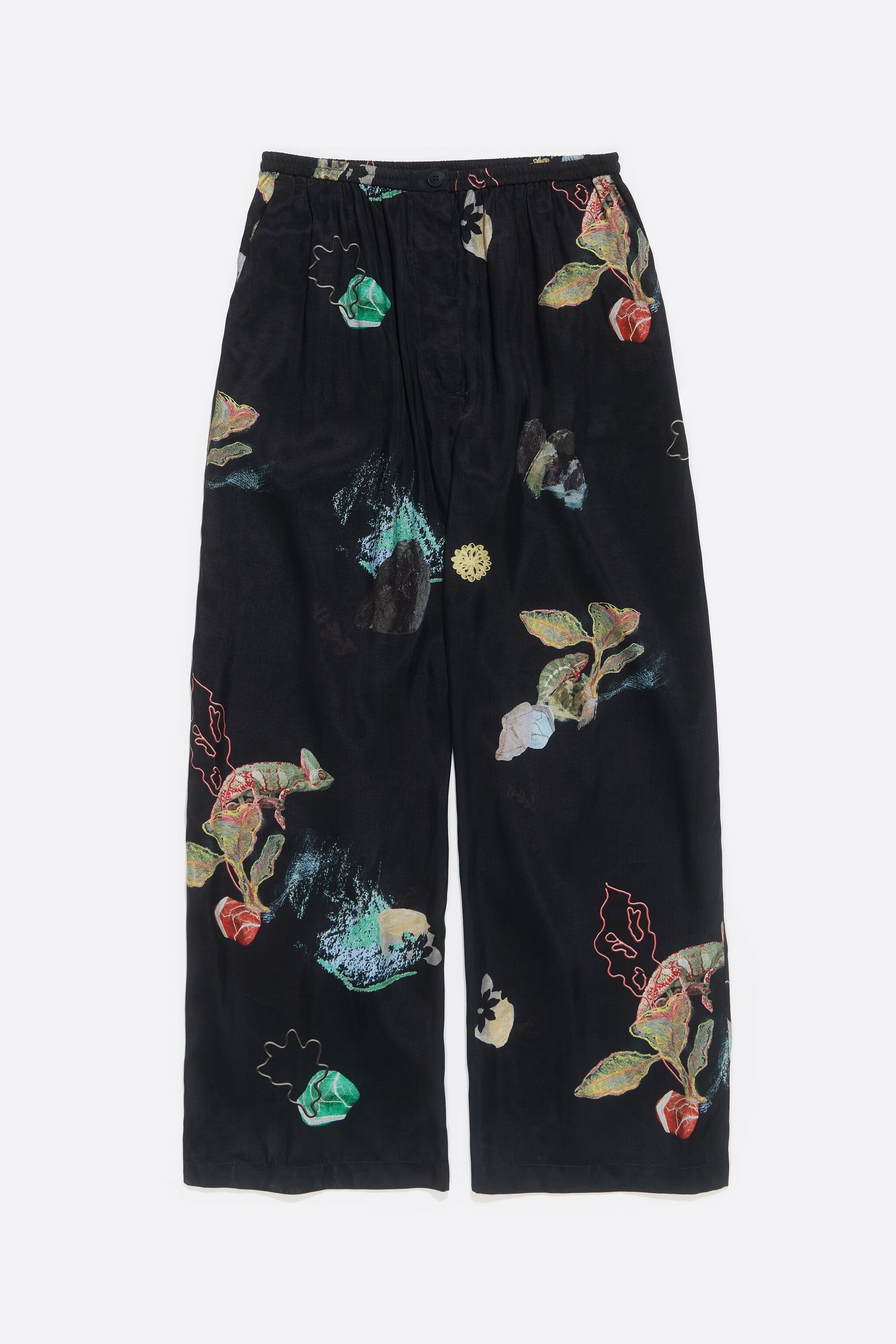 Anthracite Chameleon fluid joggers