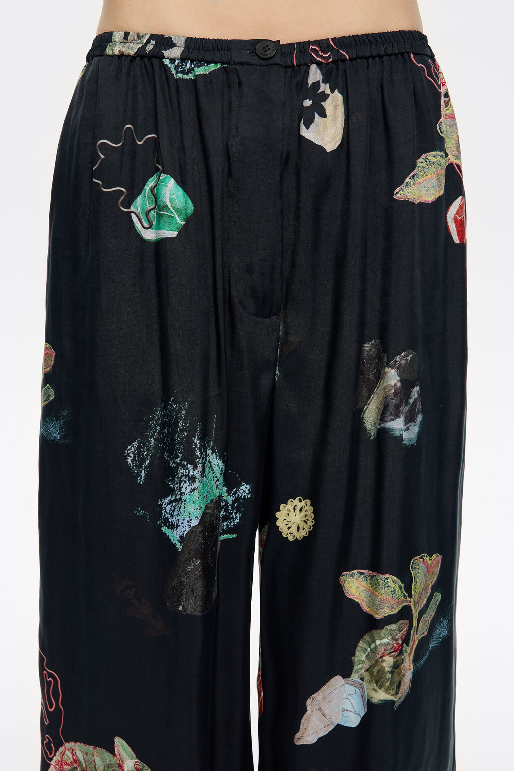 Anthracite Chameleon fluid joggers