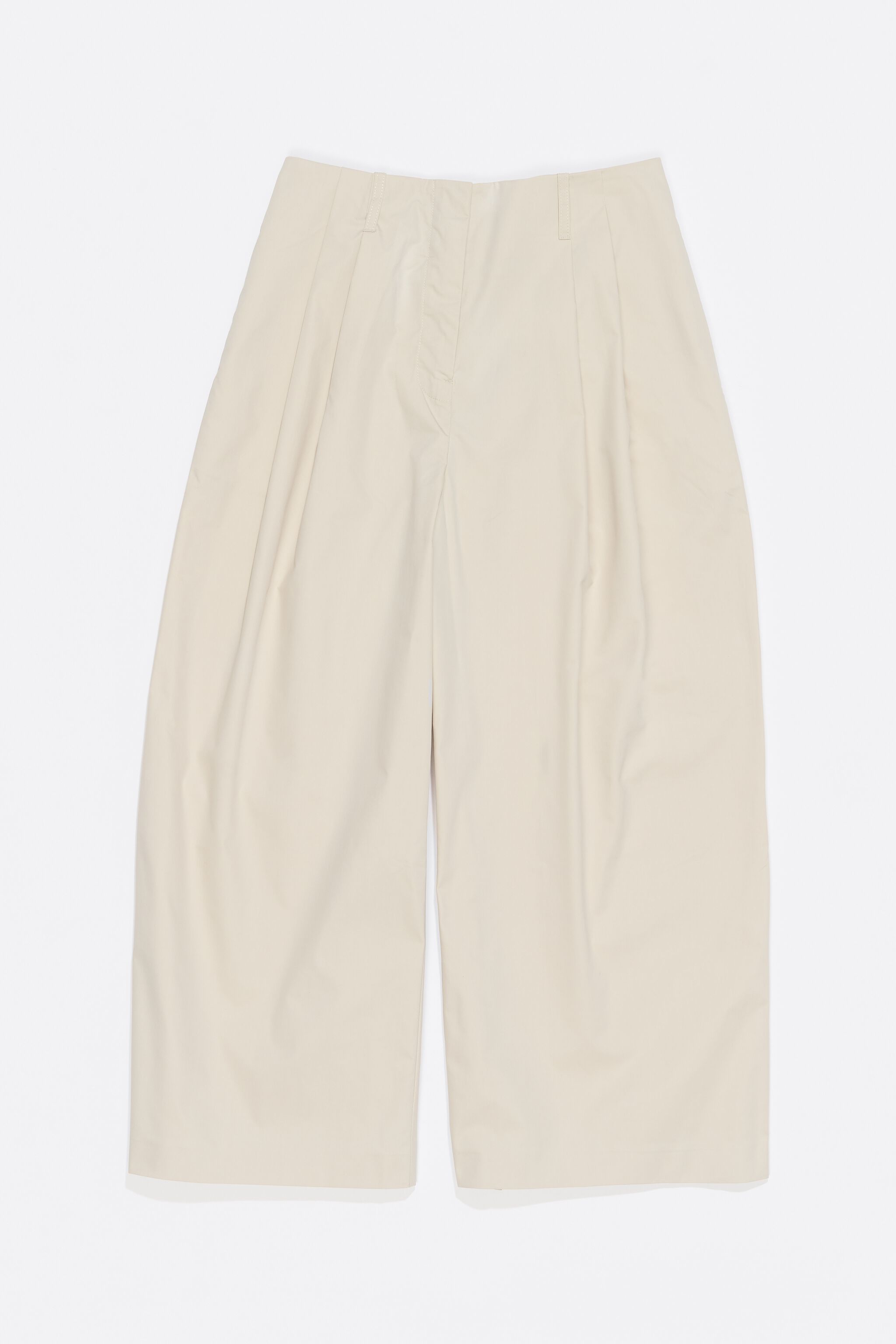 Stone darted ankle-length trousers