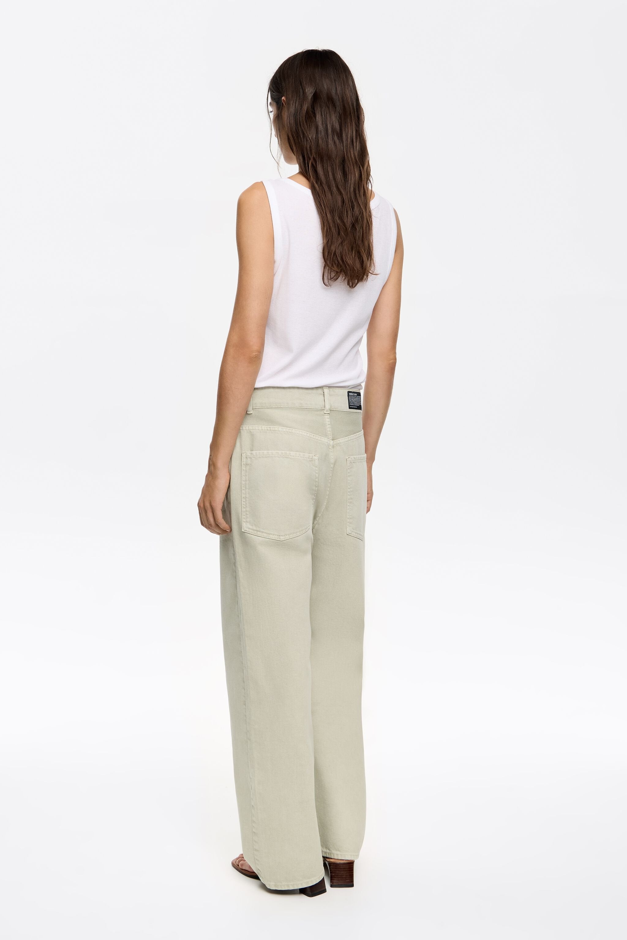 WIDE LEG - Aquamarine jeans