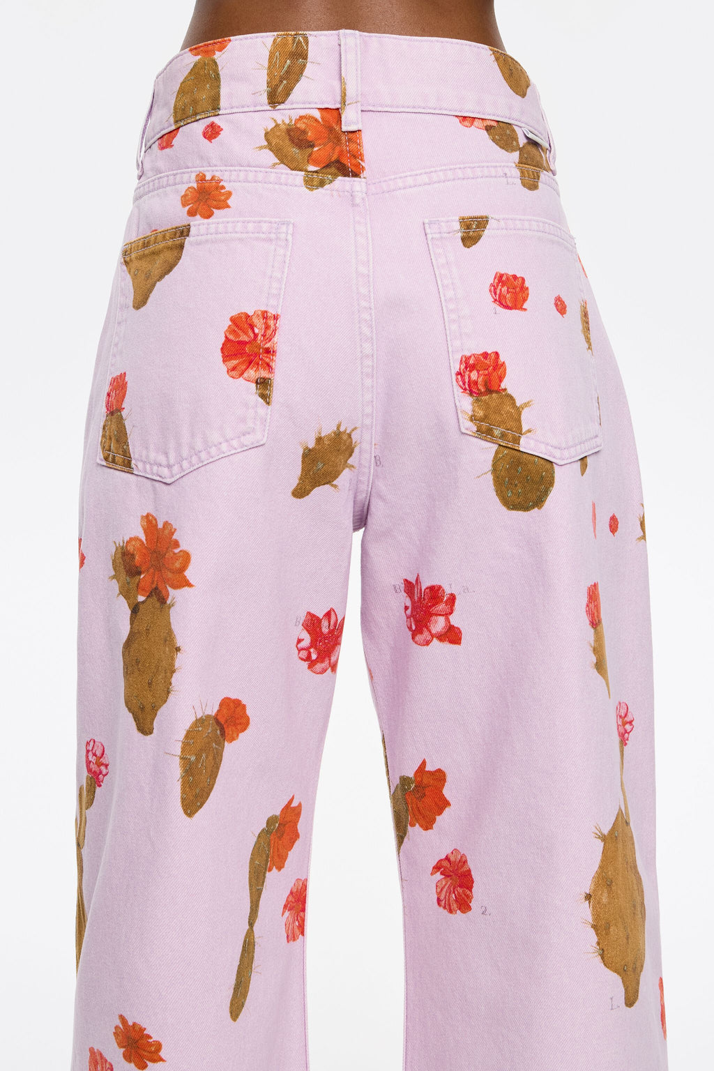 BARREL - Pink Cactus jeans