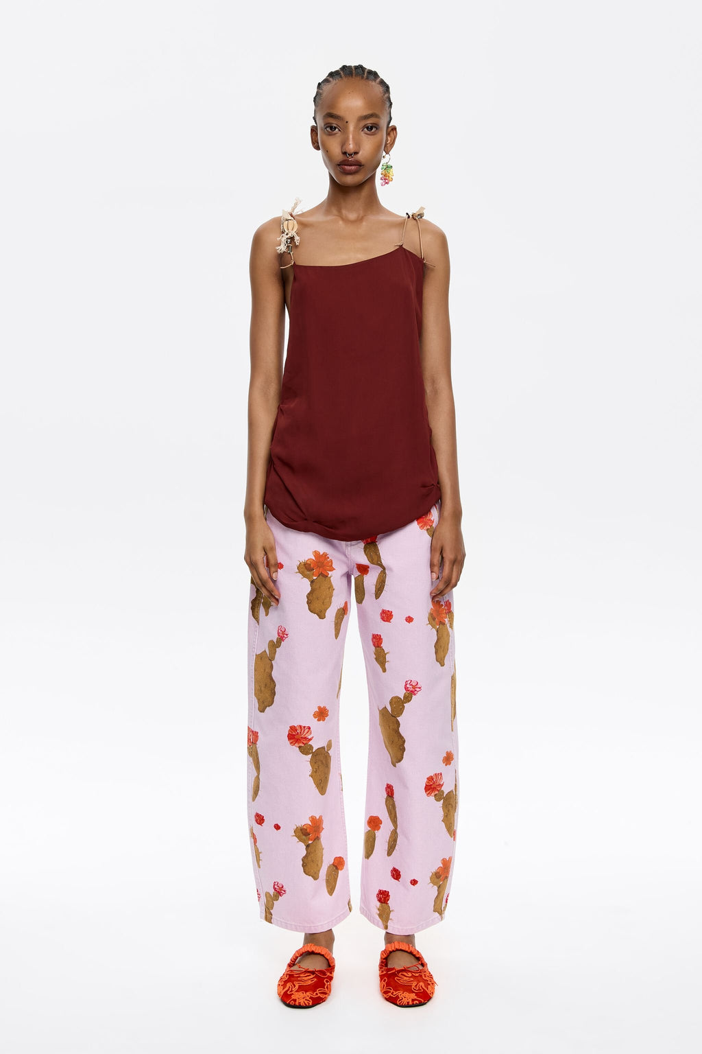 BARREL - Pink Cactus jeans