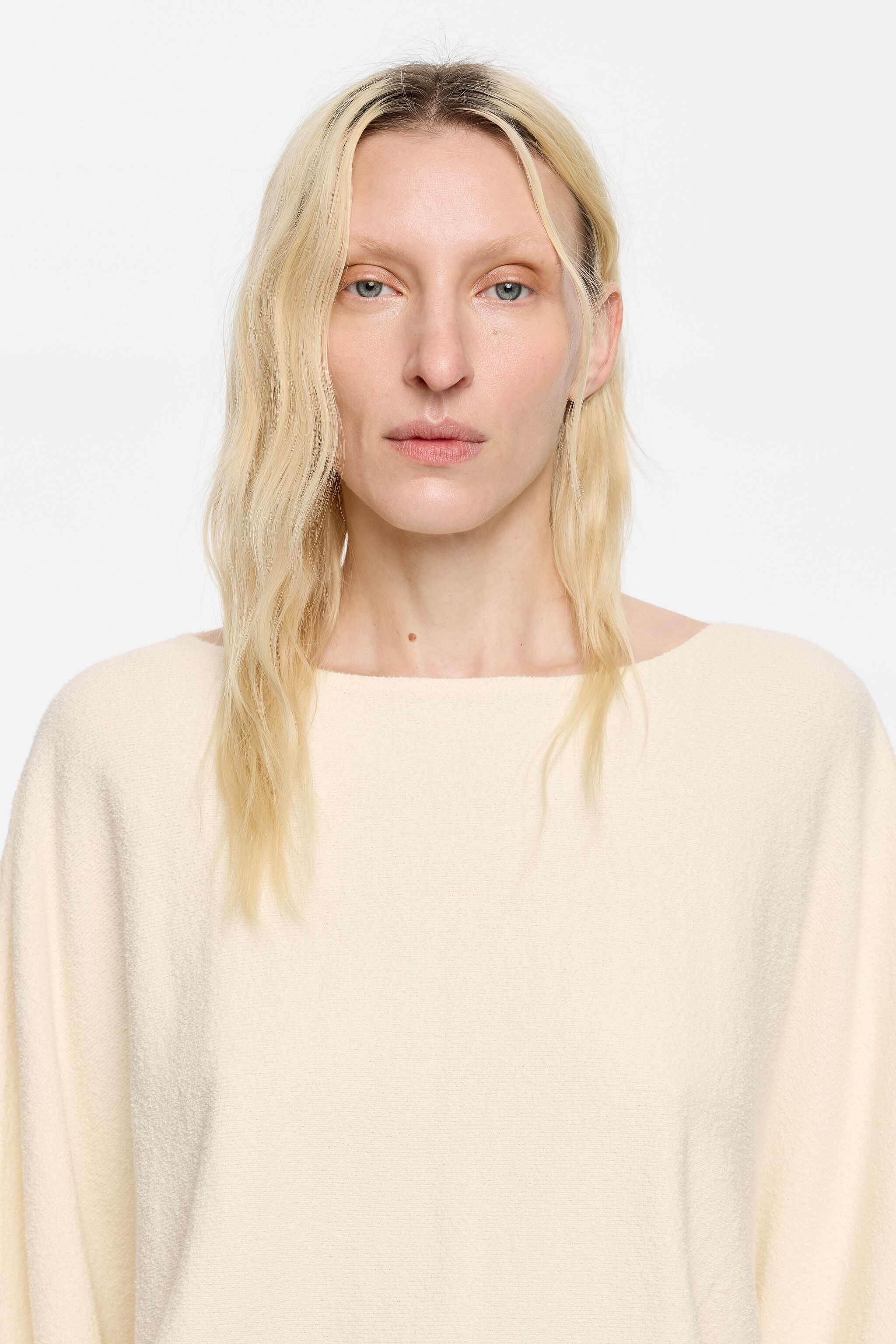 Ivory batwing sweater