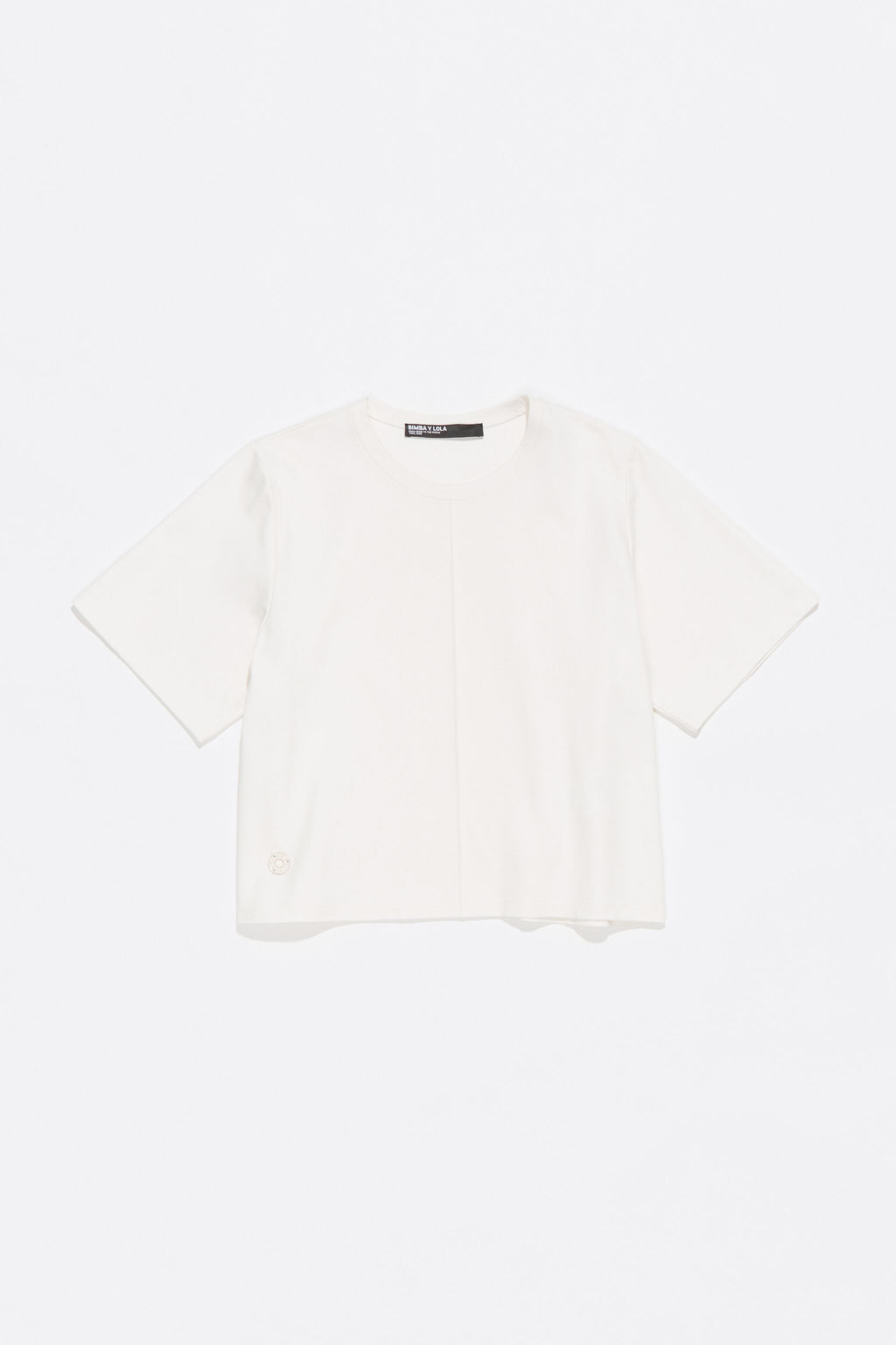 Ivory ponte di roma straight T-shirt