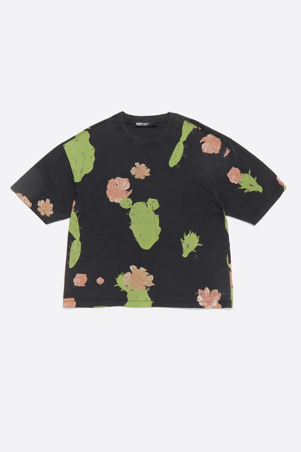 Oversize black Cactus T-shirt