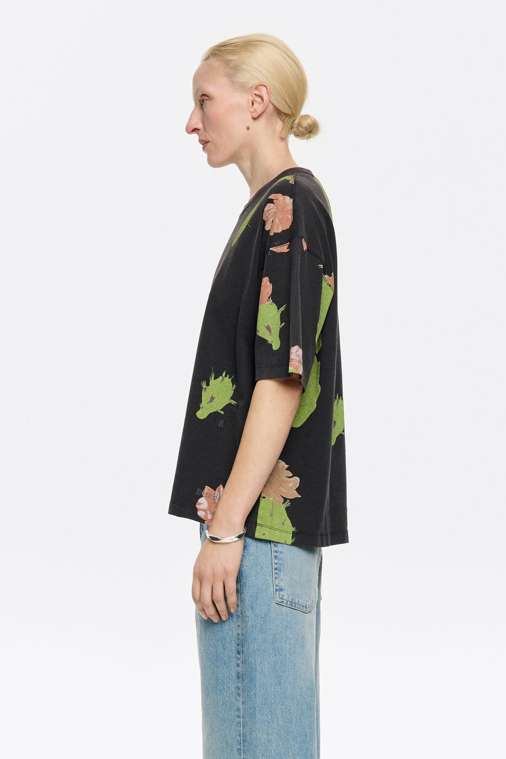 Oversize black Cactus T-shirt