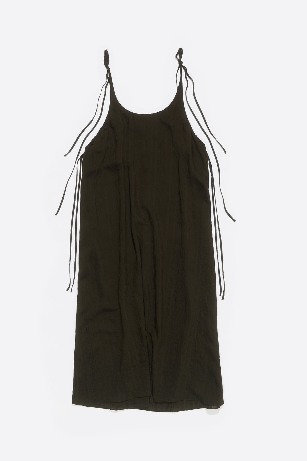 Dark green midi dress