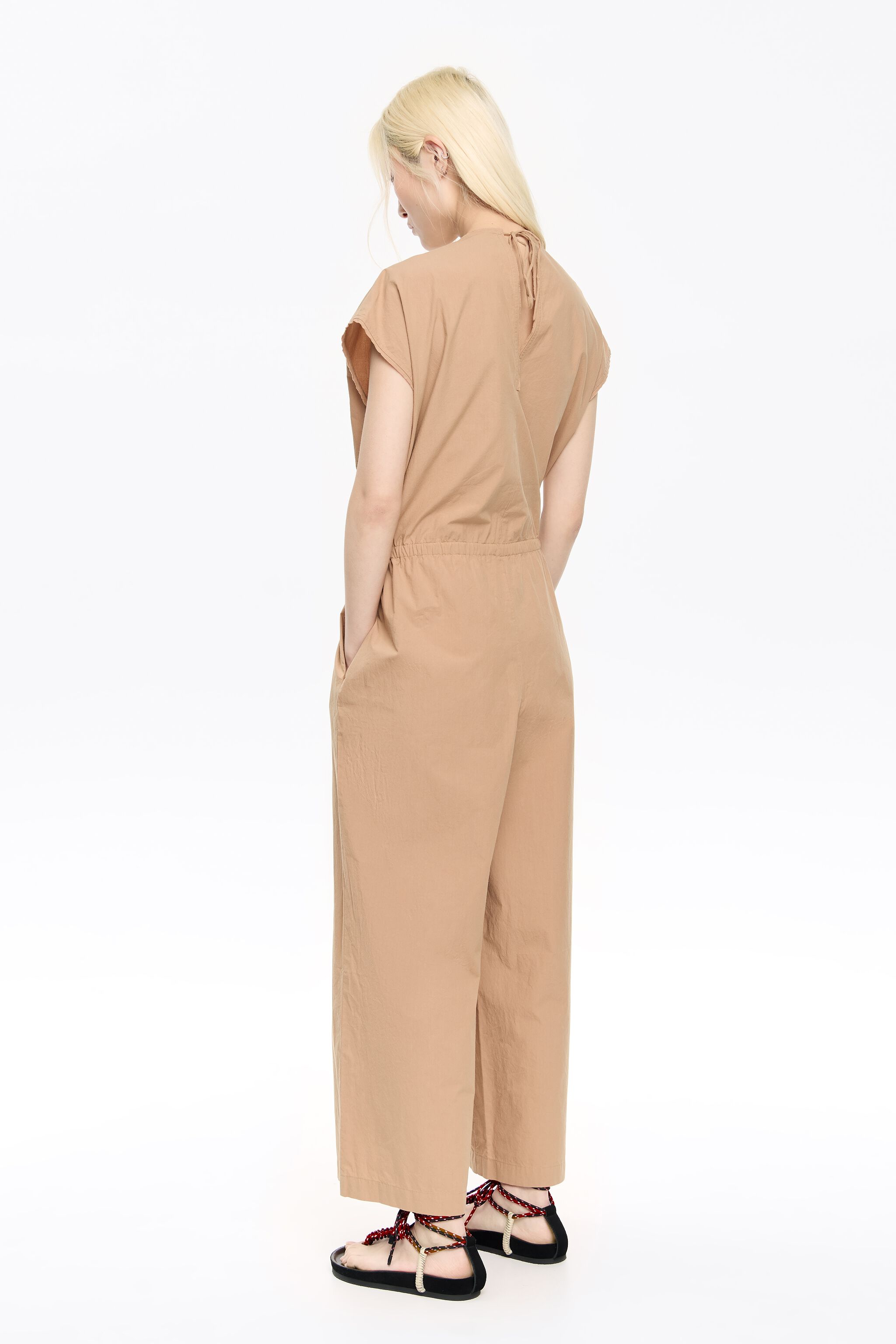 Camel jumpsuit