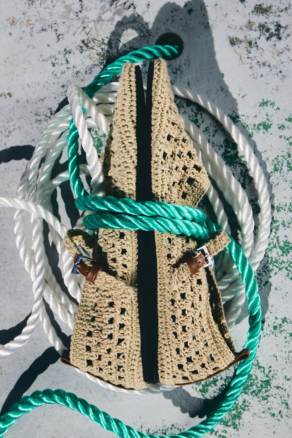 Ivory crochet ballerina