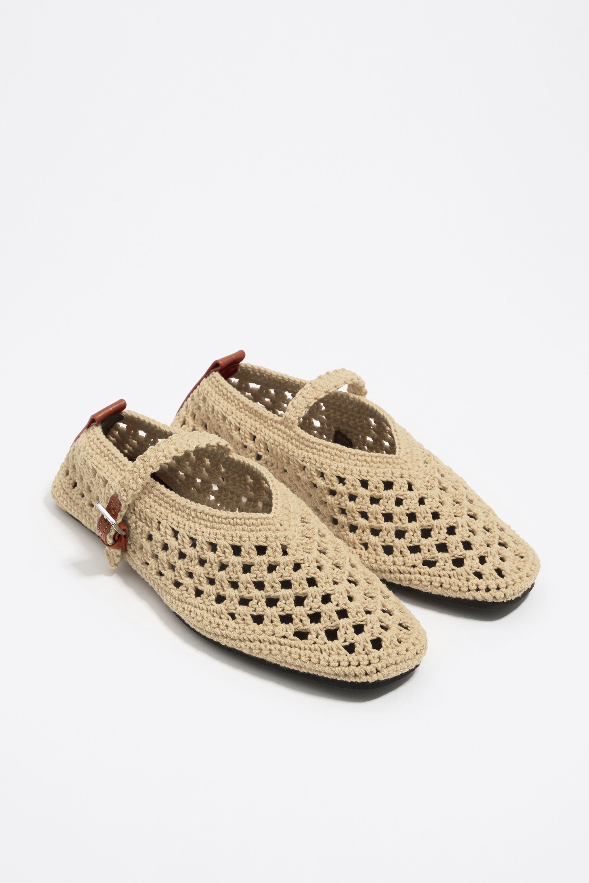 Ivory crochet ballerina