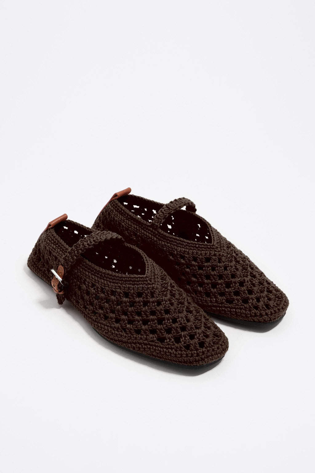 Chocolate crochet ballerina