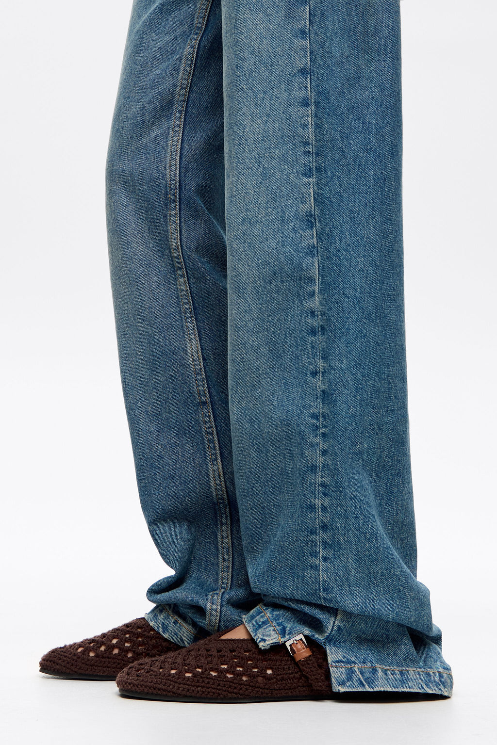 Chocolate crochet ballerina