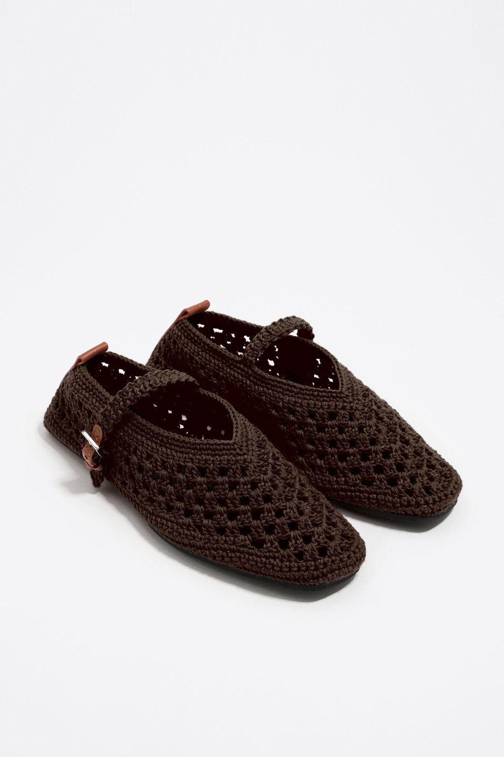 Chocolate crochet ballerina