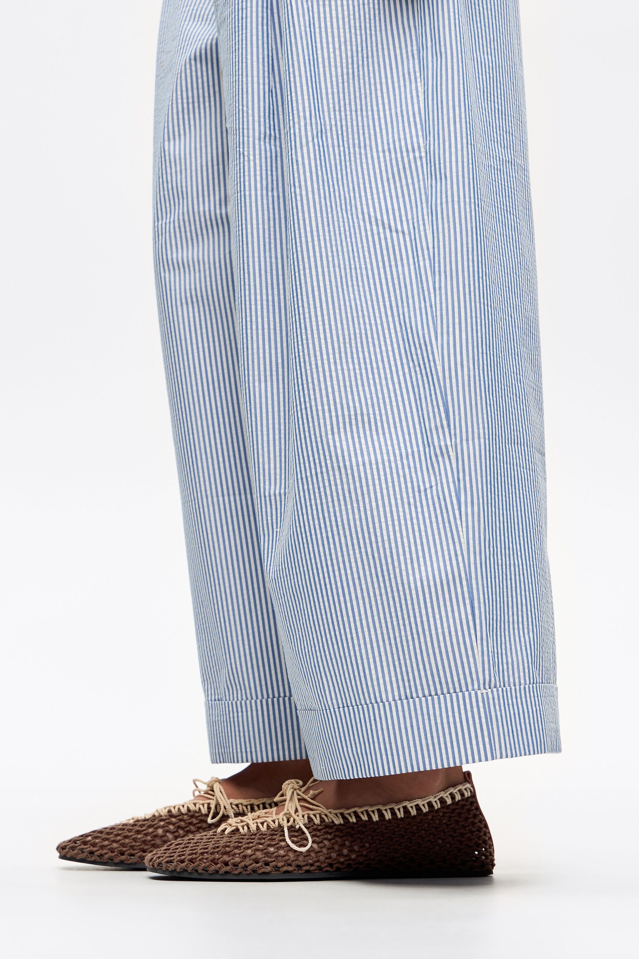 Brown crochet ballerina