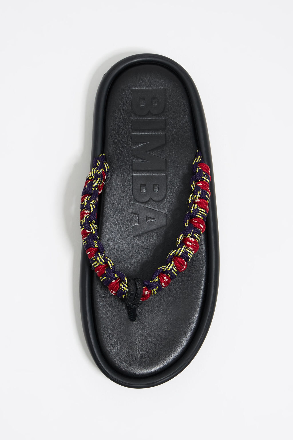 Multicolor rope boat sandal