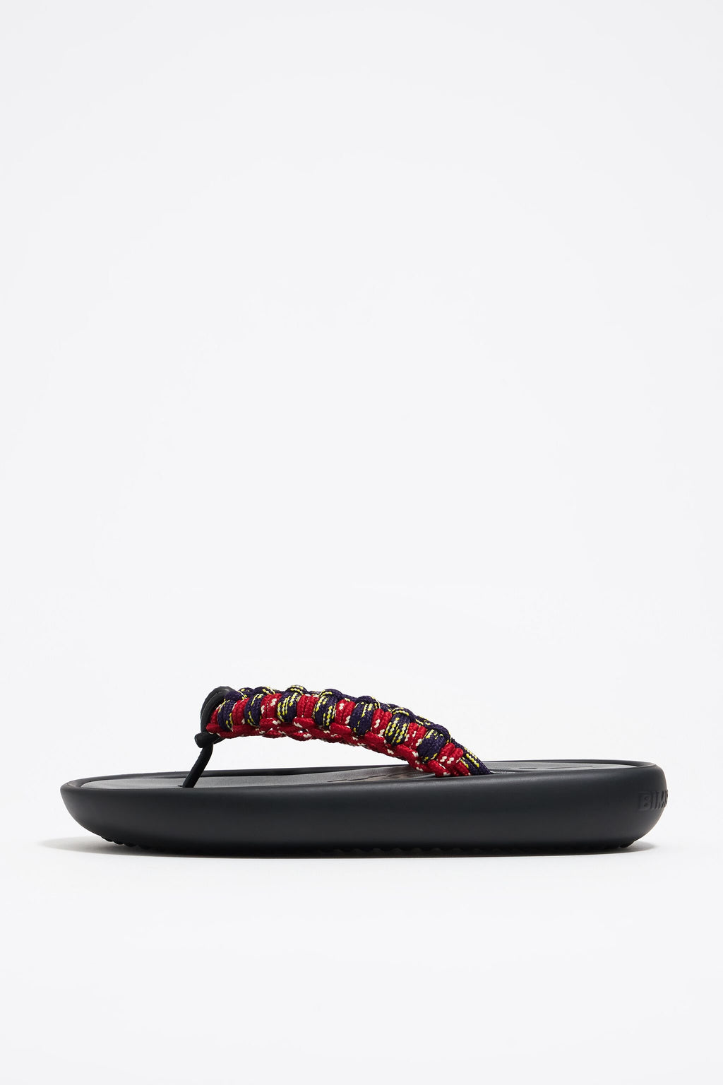 Multicolor rope boat sandal