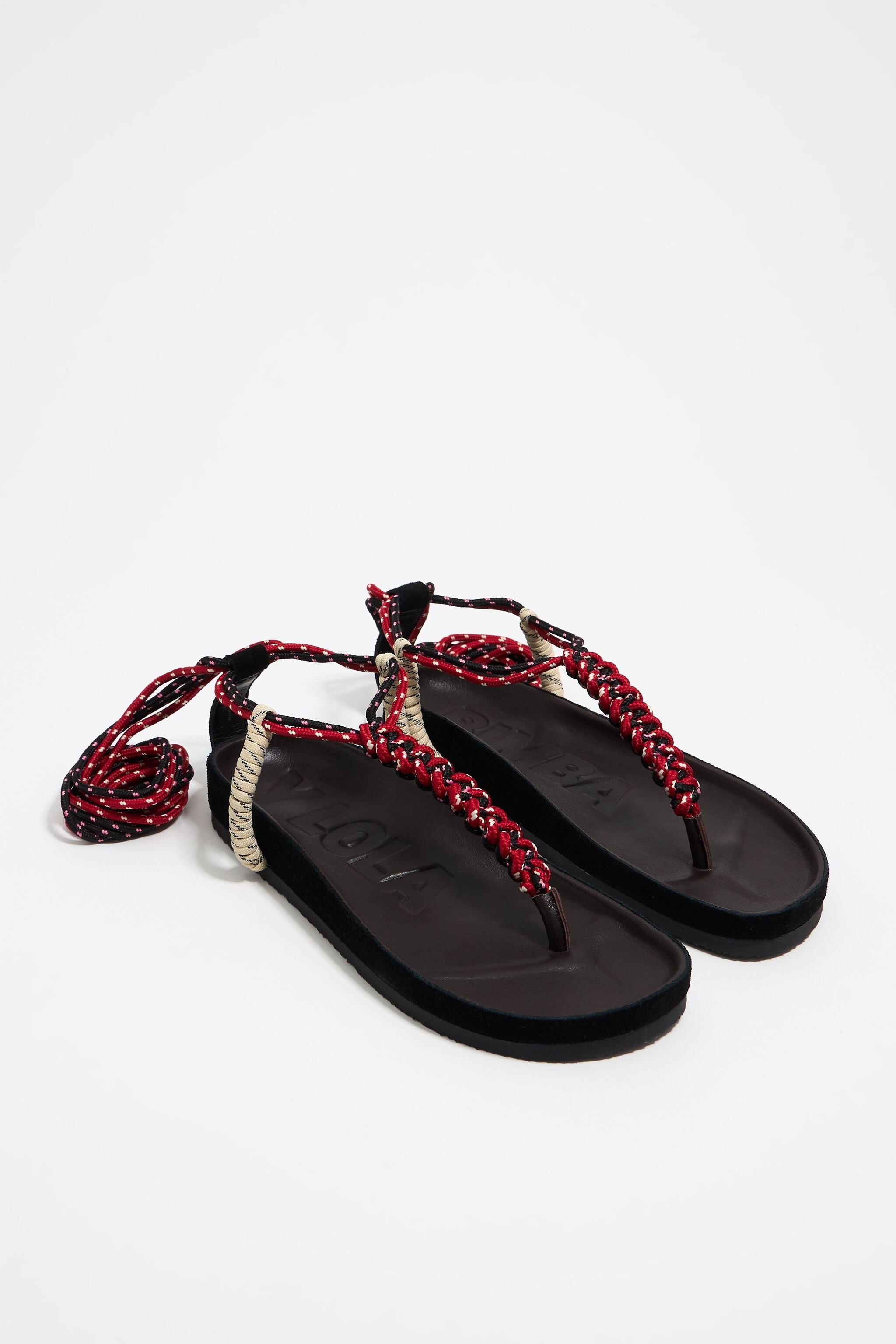 Rope footbed sandal