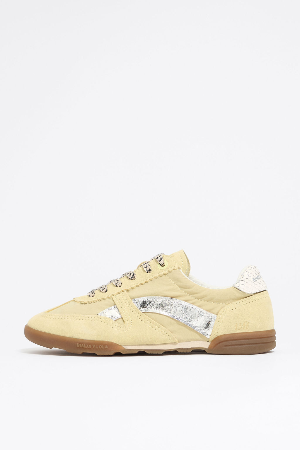 Yellow 13 16 indoor sneaker