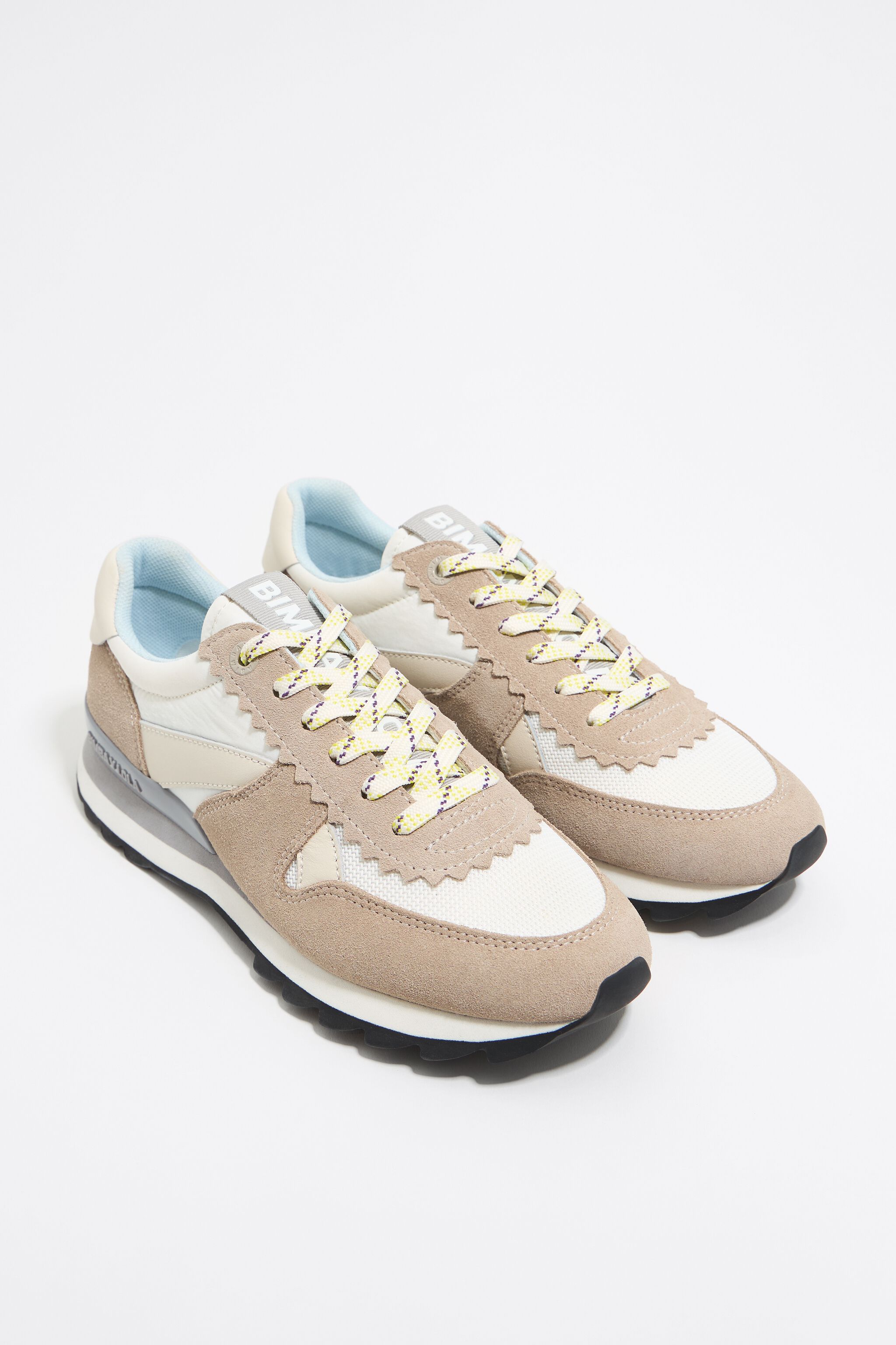 Beige technical 13 19 sneaker