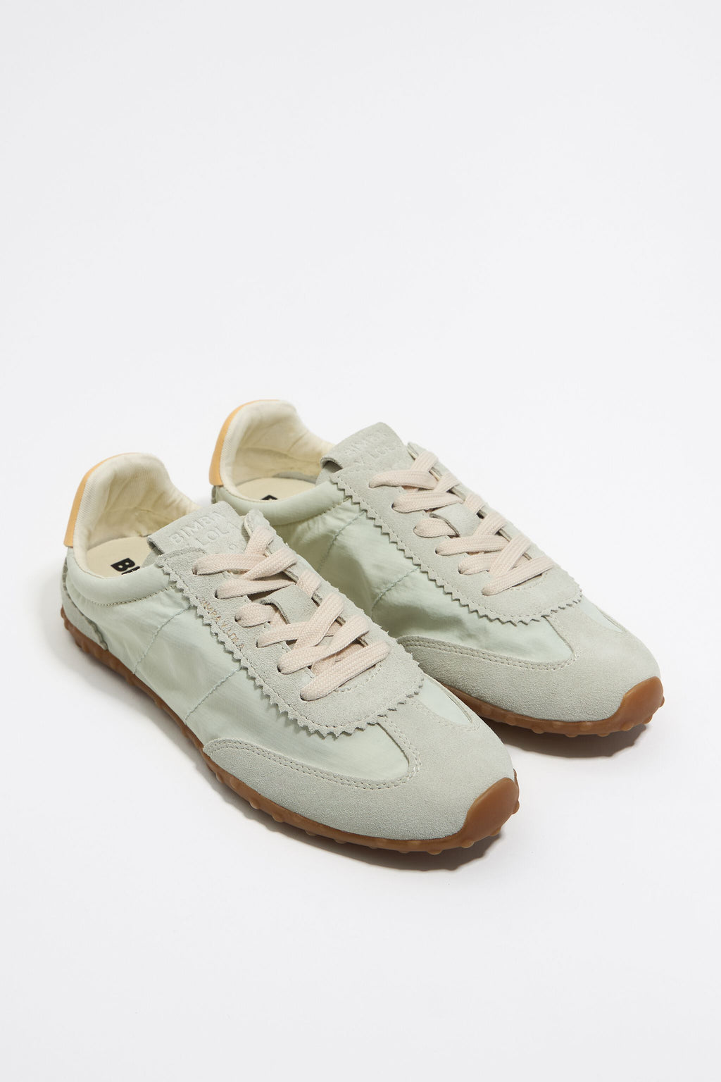 Aquamarine suede and technical fabric 13 29 sneaker