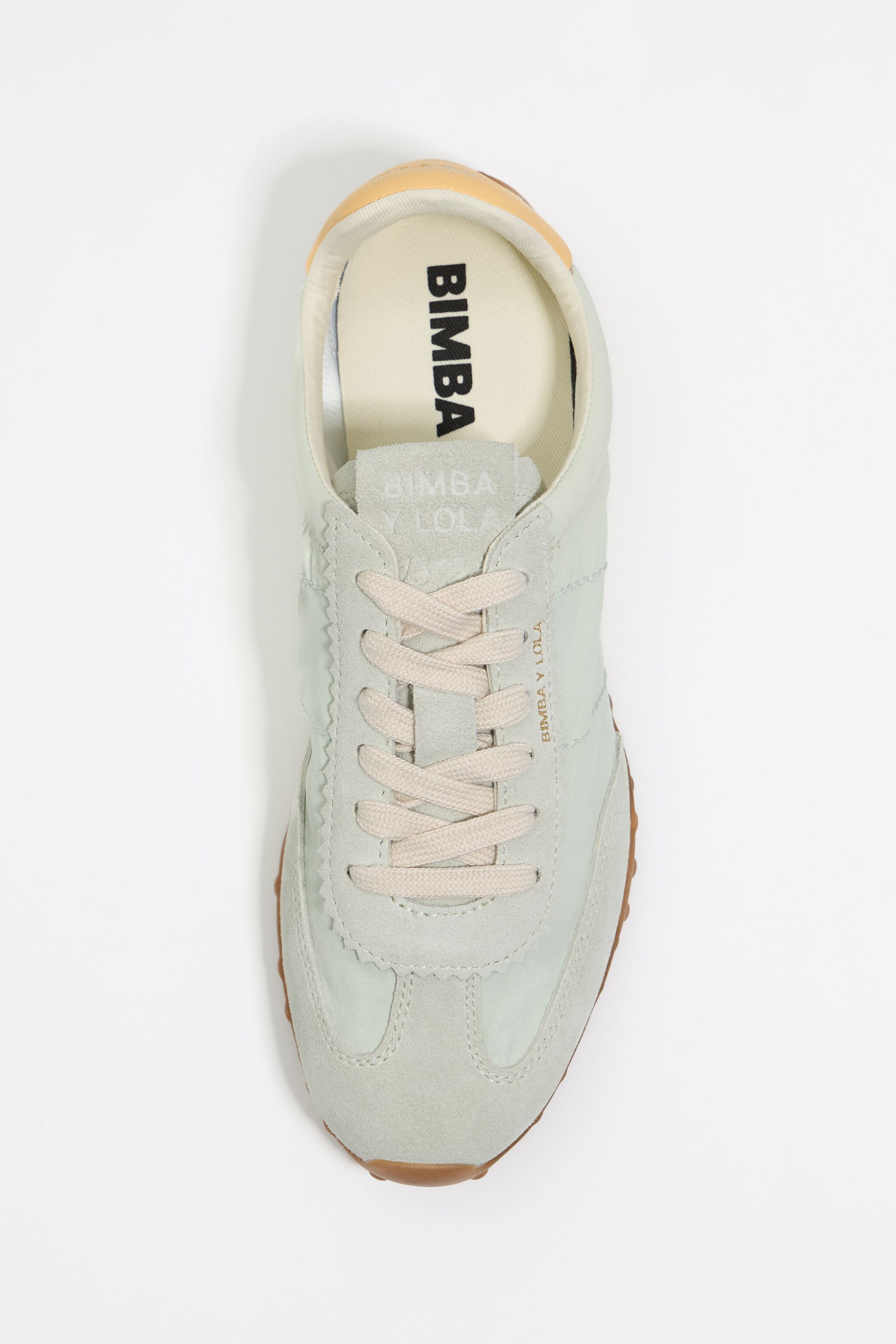 Aquamarine suede and technical fabric 13 29 sneaker