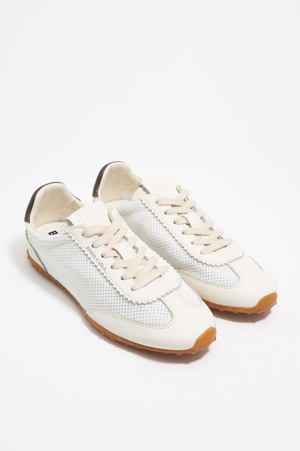 White 13 29 mesh sneaker