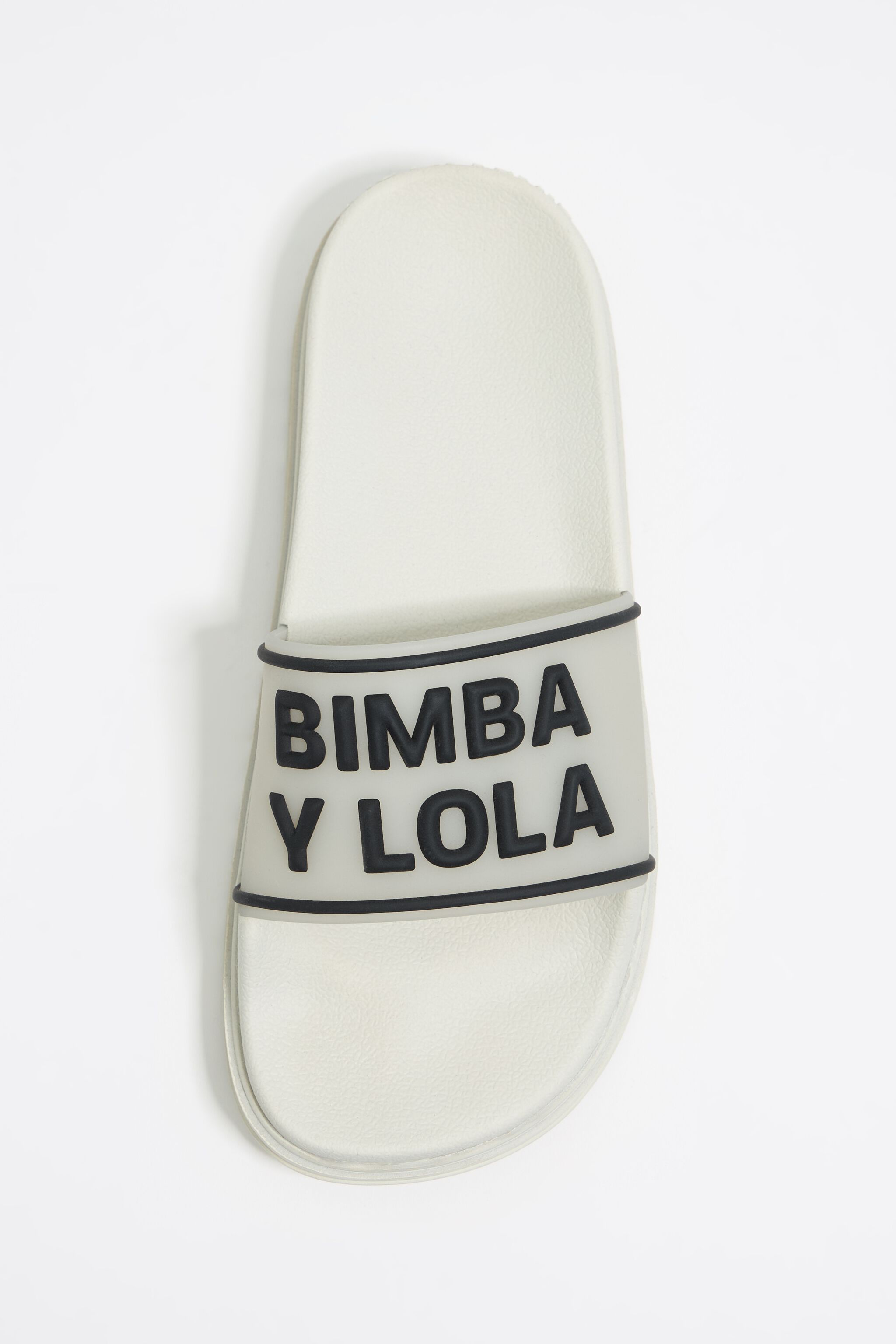 White platform slider