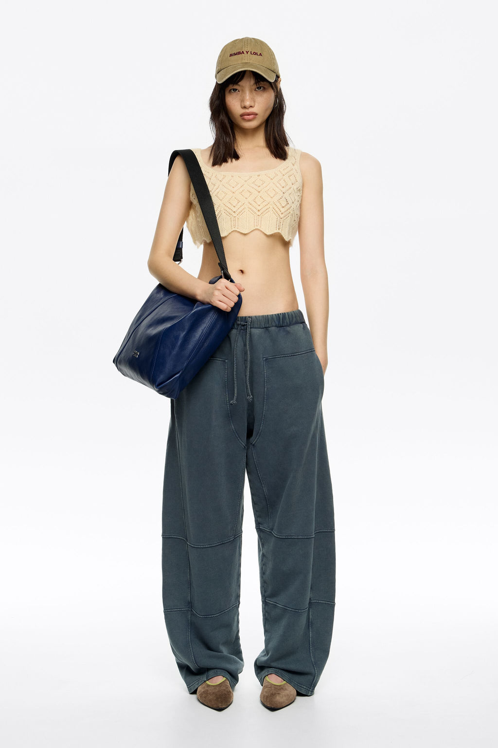 Medium blue Paper bag