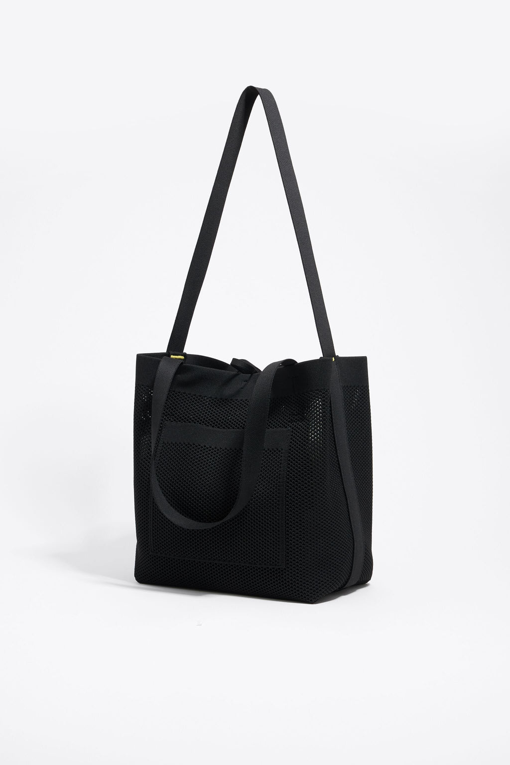 Medium black Flyknit shopper bag