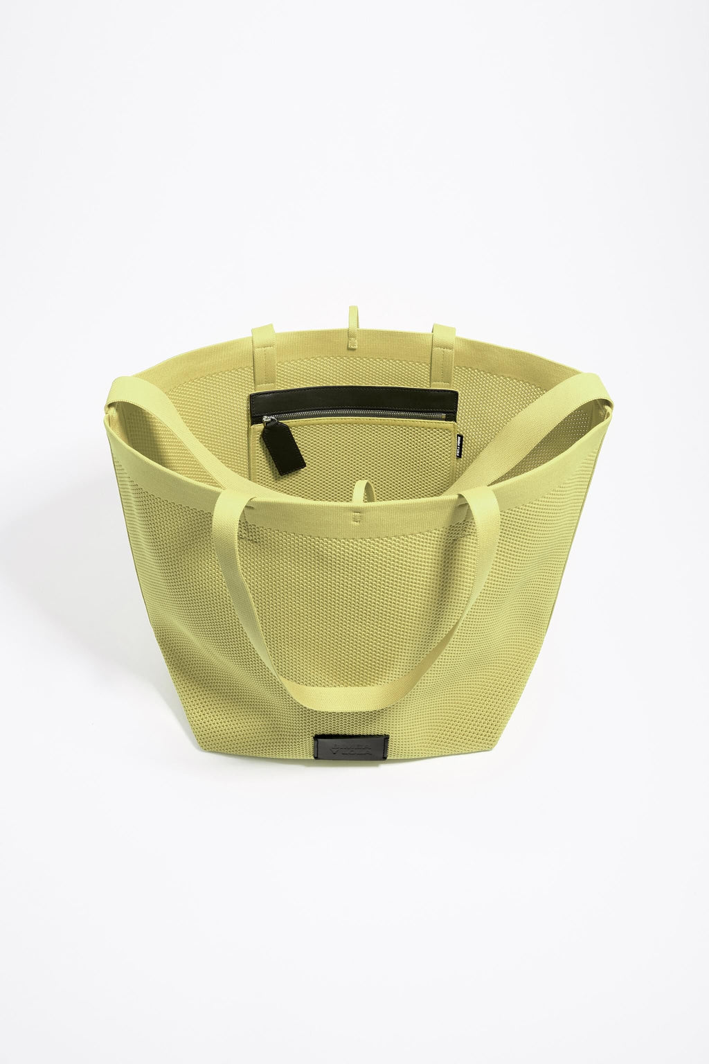 Large kiwi nylon Chihuahua shopper bag