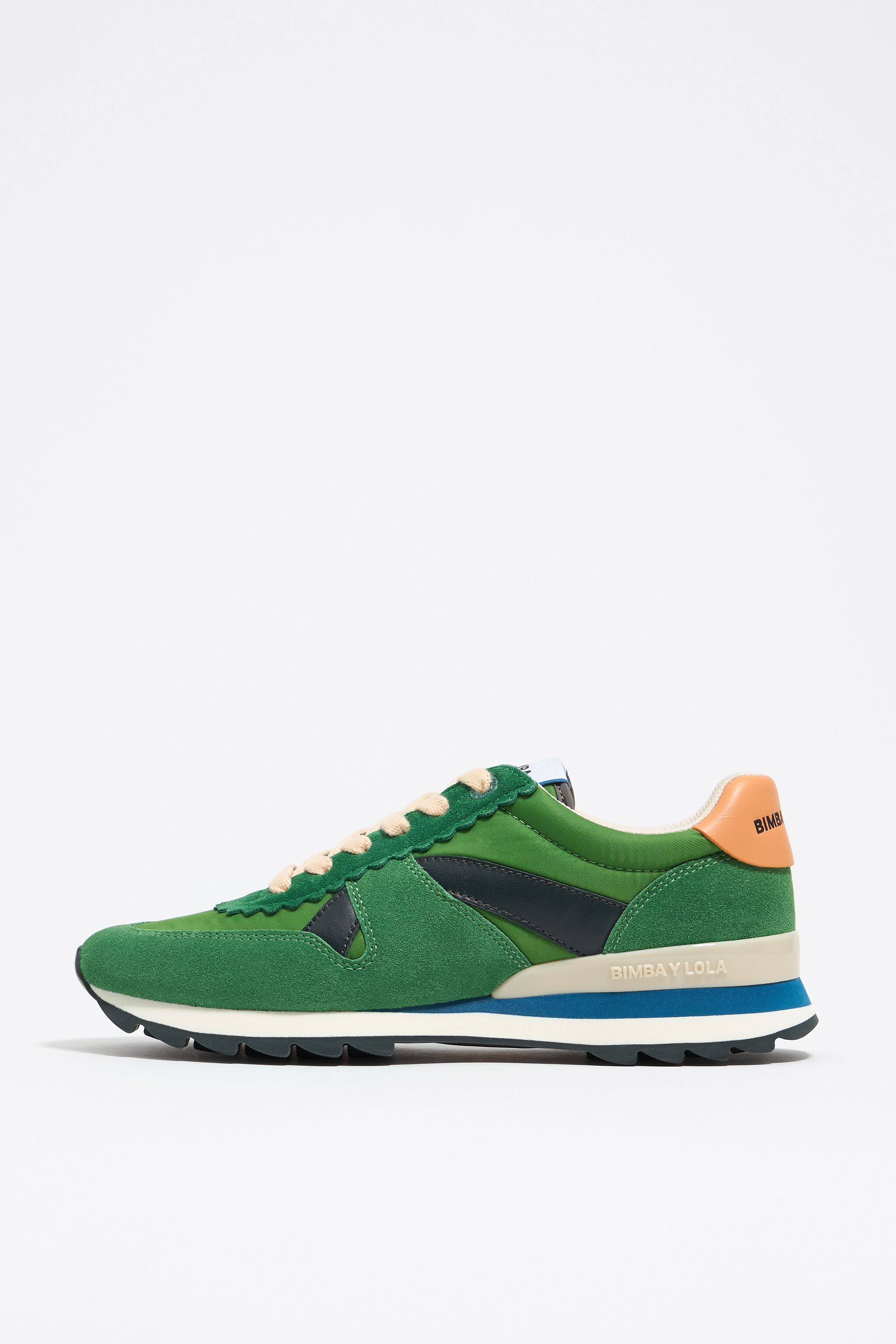 Green 13 19 technical sneaker