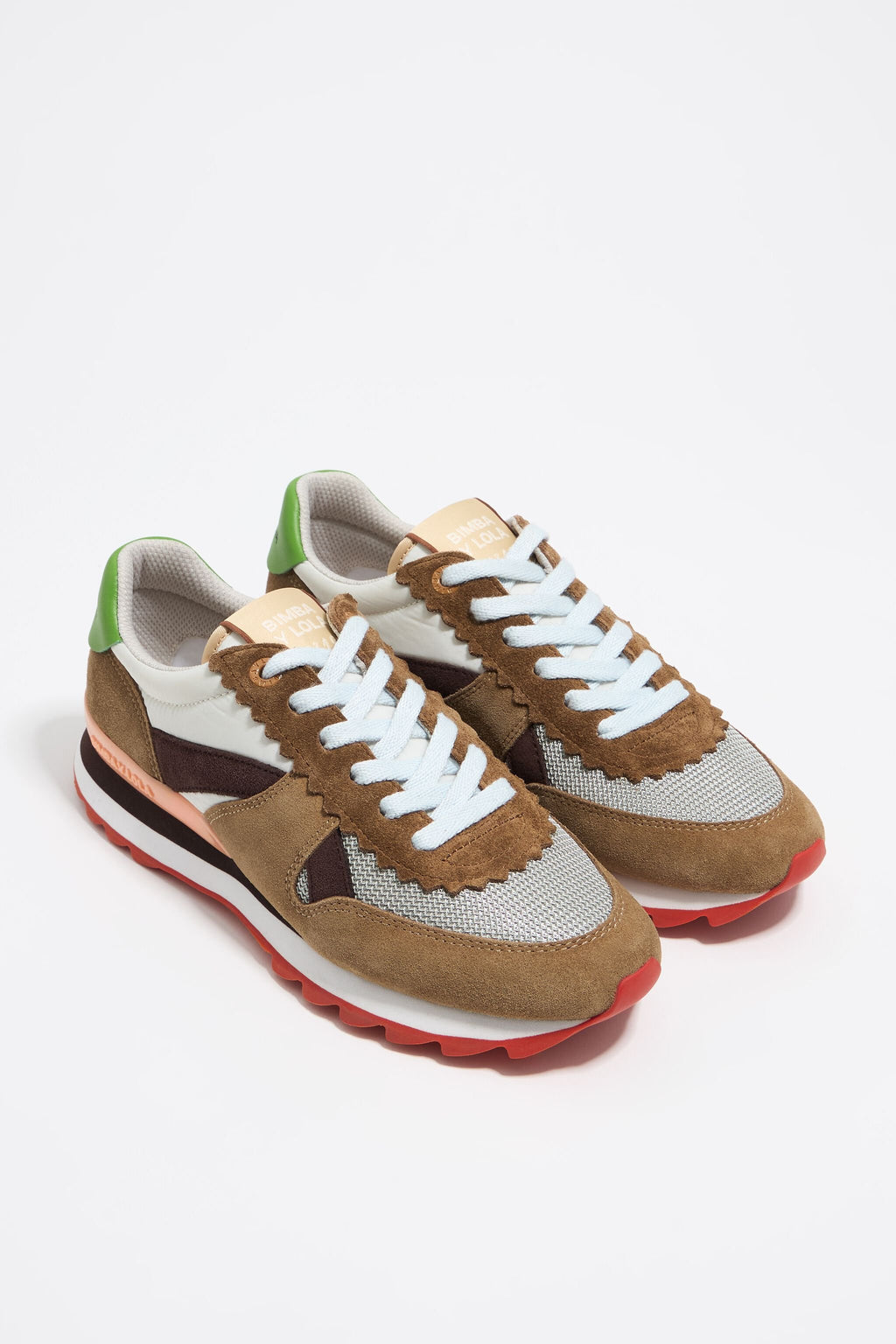 Brown 13 19 technical sneaker